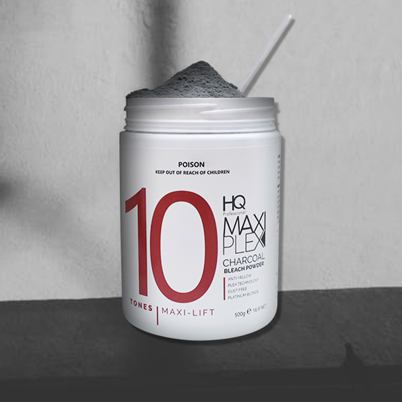HQ Maxi Plex Charcoal Bleach Powder HQ Professional